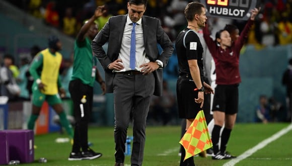 Uruguay: Diego Alonso defendió a su plantel ante Ghana. (Foto: AFP)