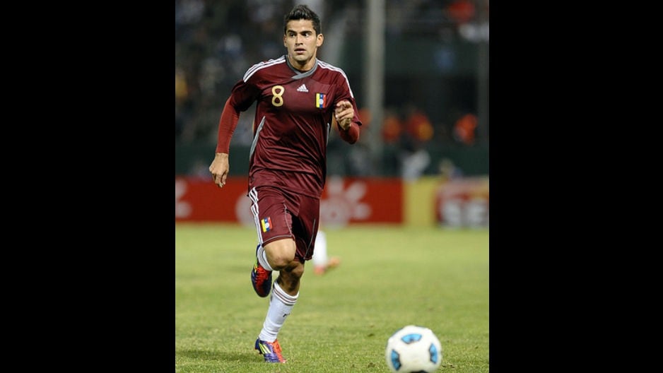 El volante de Tomás Rincón es pieza fundamental en el equipo de Venezuela.