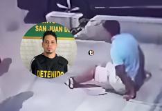 San Juan de Lurigancho: Taxista se lanza por la ventana del segundo piso para huir de sus secuestradores | VIDEO