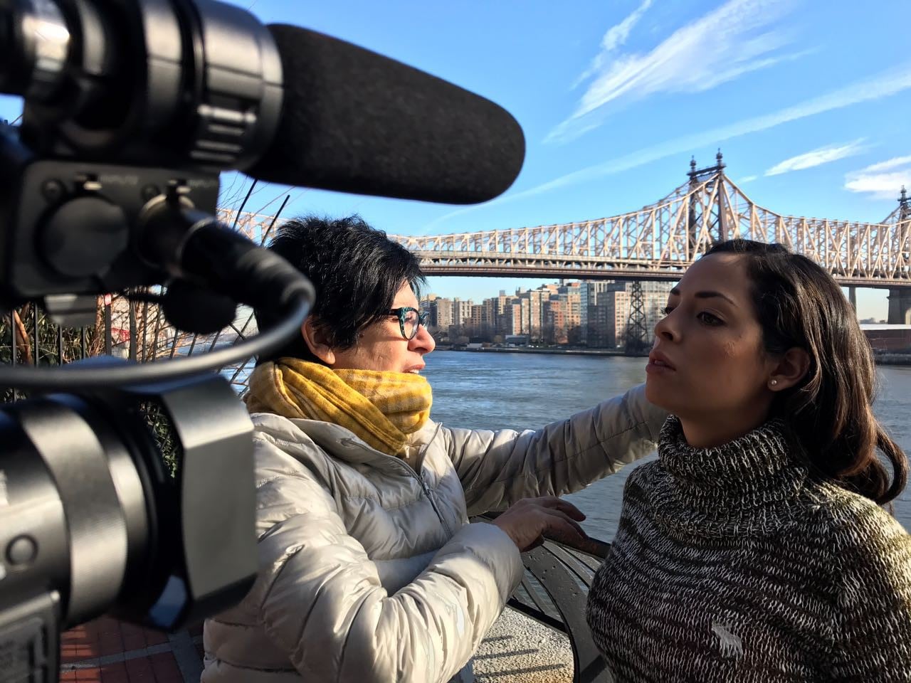 'Solo una madre': actores grabaron primeras escenas en Nueva York
