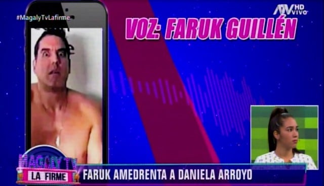Daniela Arroyo acusa a Faruk Guillén de 'amenazarla' con este revelador audio