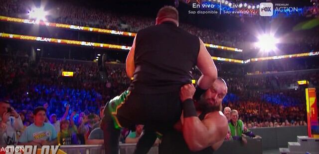 Braun Strowman no pasó apuros ante Kevin Owens. (WWE)