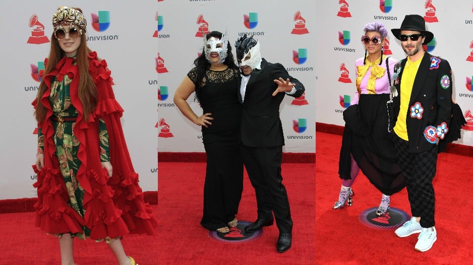 Latin Grammy 2017: Ellos son los peores vestidos de la gala de la música latina