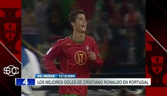 Cristiano Ronaldo anotó triplete: Aquí sus 10 mejores goles con la selección de Portugal Video