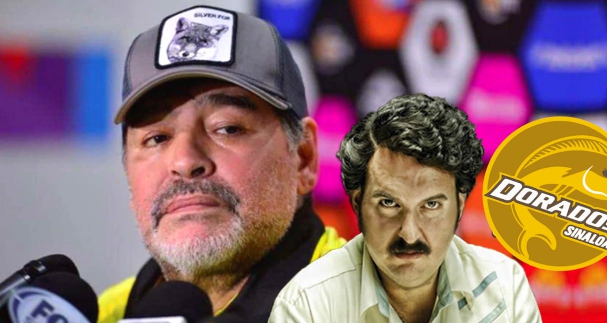 Diego Maradona se autocalificó como el nuevo 'Patrón' de Sinaloa.