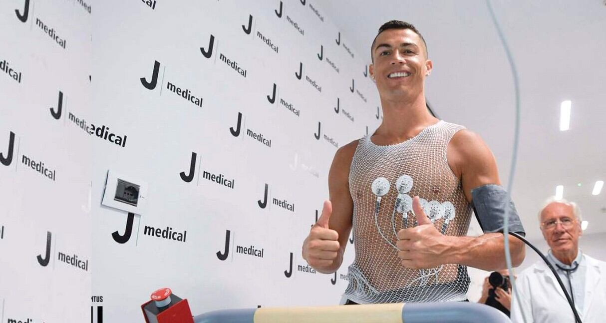Cristiano Ronaldo sorprende con resultados de sus primeros exámenes físicos en la Juventus