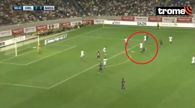 Barcelona vs. Chelsea: Así fue el golazo de Rakitic desde fuera del área para el descuento