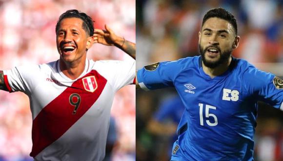 Perú vs. El Salvador se enfrentarán en duelo amistoso. Foto: Composición.