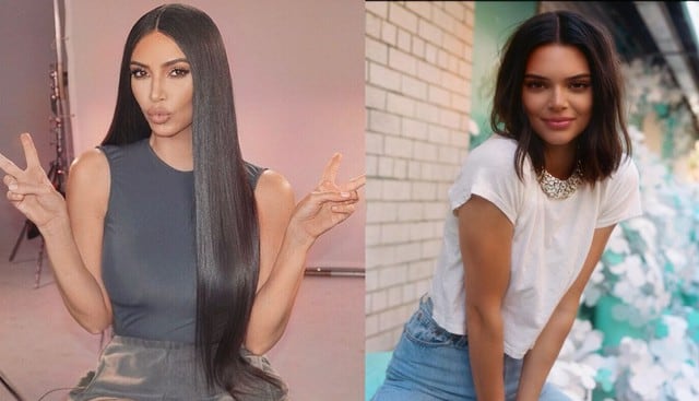 Kim Kardashian muestra el parecido de Kendall Jenner y su abuela en esta foto que publicó en Instagram. (@kimkardashian/@kendalljenner)