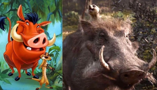 Timón y Pumba aparecen en el nuevo tráiler de “El Rey León” ¡Está increíble!