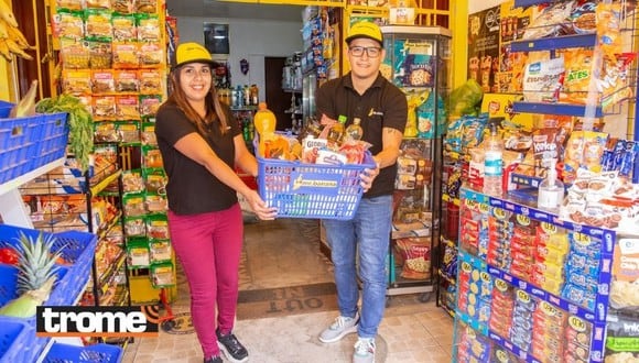 Camilo Alva y Fabiola García inauguraron en agosto del 2020 'Mr. Banana Market'. (Foto: Trome)