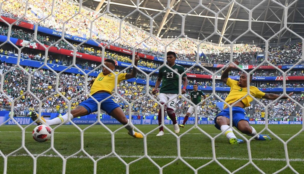 Gol de Neymar a México por octavos de final del Mundial Rusia 2018