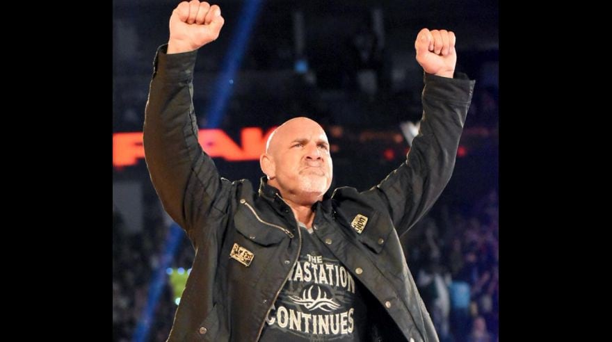 Goldberg volvió a la WWE para alegría de sus seguidores. (WWE)