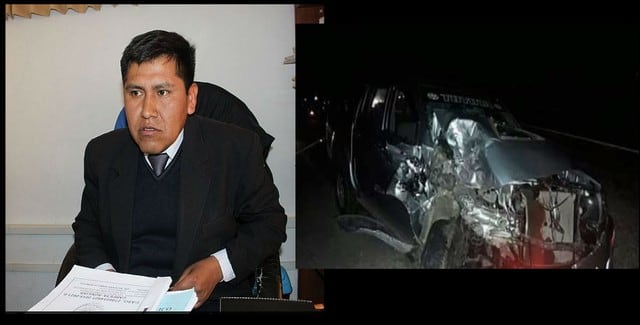 Excandidato al Gobierno Regional de Puno, Richard Hancco, sufrió accidente y está grave