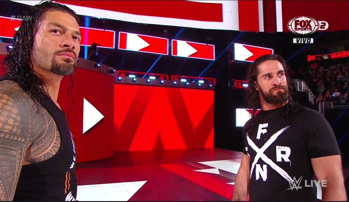 Roman Reigns está de vuelta y volverá a unir a The Shield. (Captura Fox Sports 2)