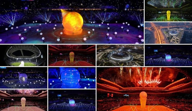 Qatar 2022: Majestuosa ceremonia de inauguración del espectacular estadio del futuro de la final del Mundial