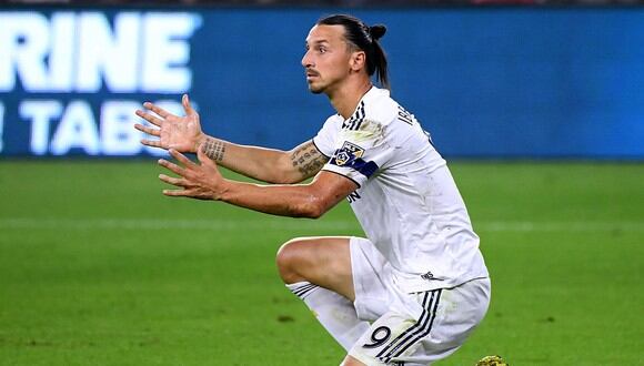 Zlatan Ibrahimovic fue protagonista, otra vez, de un escándalo en la MLS por su reacción. (Foto: AFP)