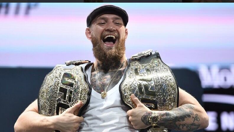 Conor McGregor es de lejos el peleador mejor pagado del UFC. (Agencias)