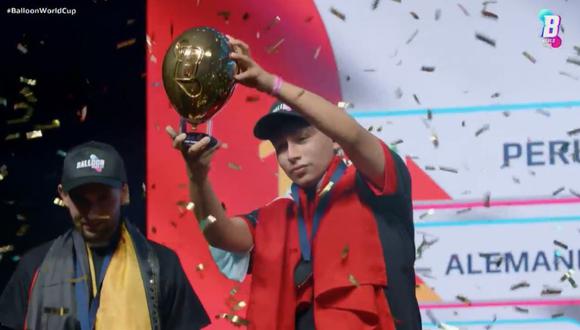 Perú logra coronarse campeón en el primer Mundial de Globos. | Foto: Twitter.
