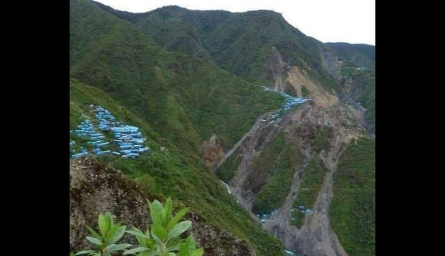 Huaico arrasa campamento minero en Puno y desaparecen seis personas. Foto: Ubaldo Murillo Taipe