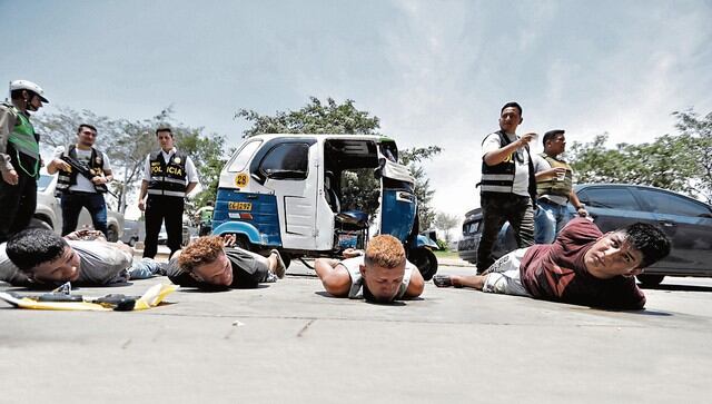 Policía desarticuló peligrosa banda de delincuentes en Los Olivos. (Fotos: Trome)