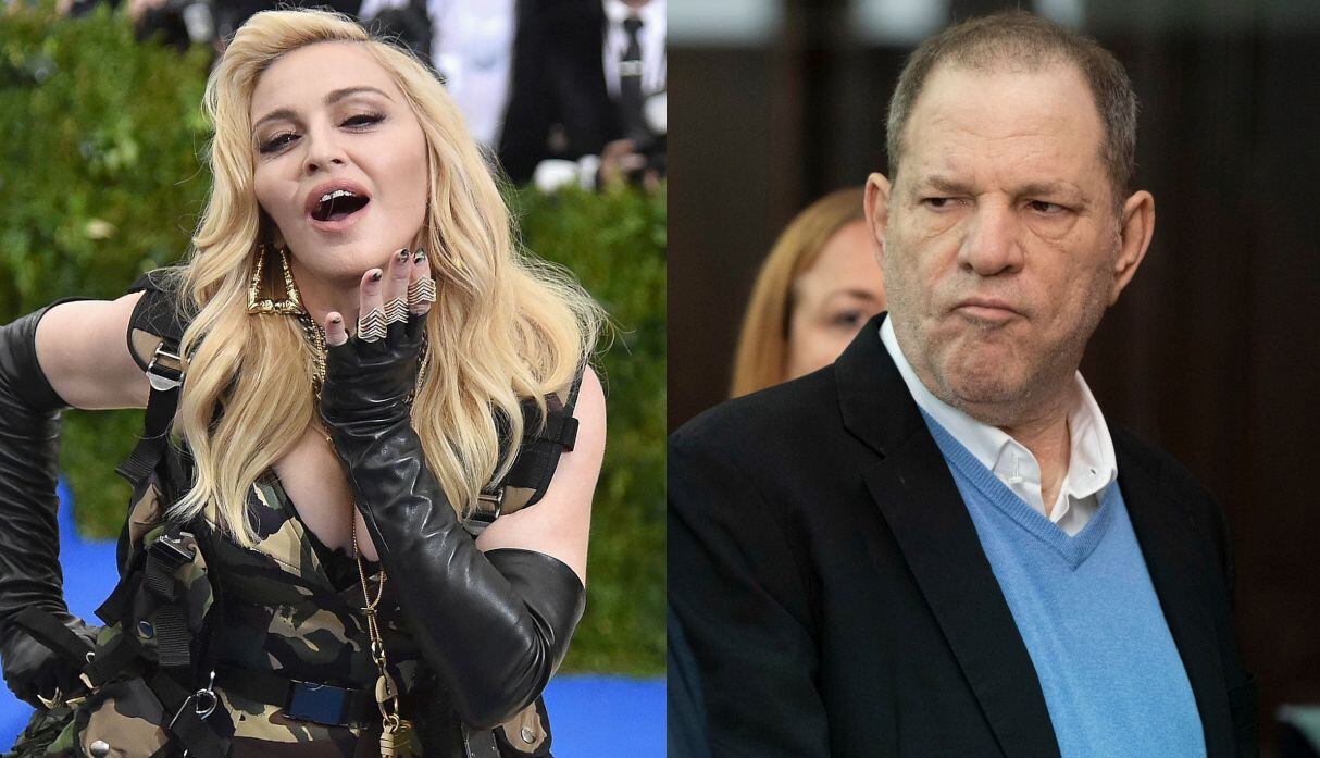 Madonna asegura que Harvey Weinstein la acosó sexualmente. (Foto: AFP)