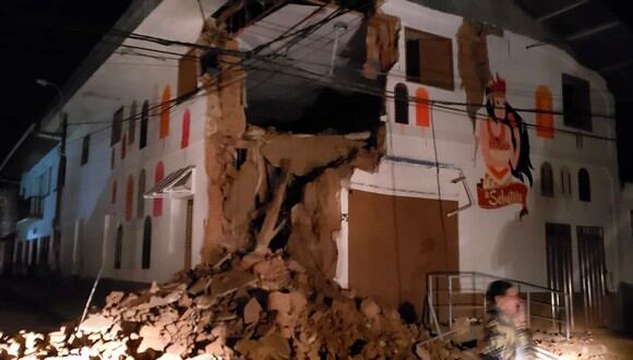 Terremoto en Loreto ha ocasionado daños materiales.