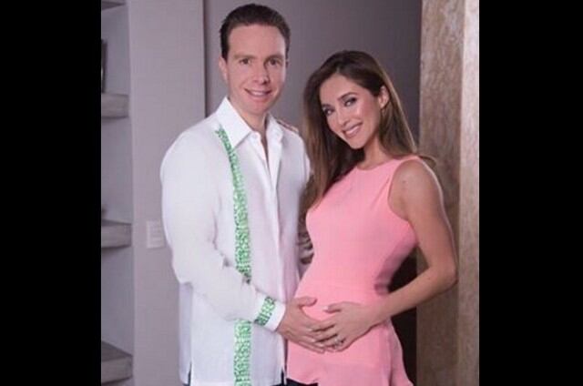 Anahi emocionada con la llegada de su bebé, fruto de su amor con el gobernador de Chiapas.