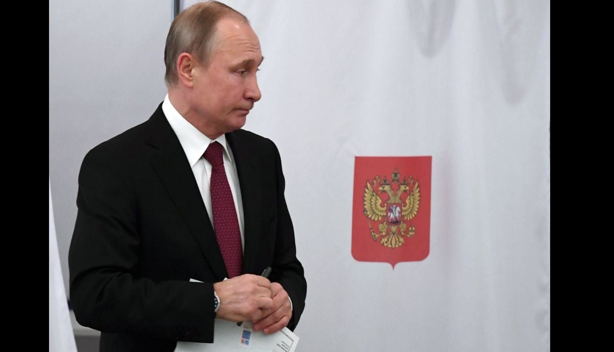 Vladimir Putin fue elegido presidente de Rusia.