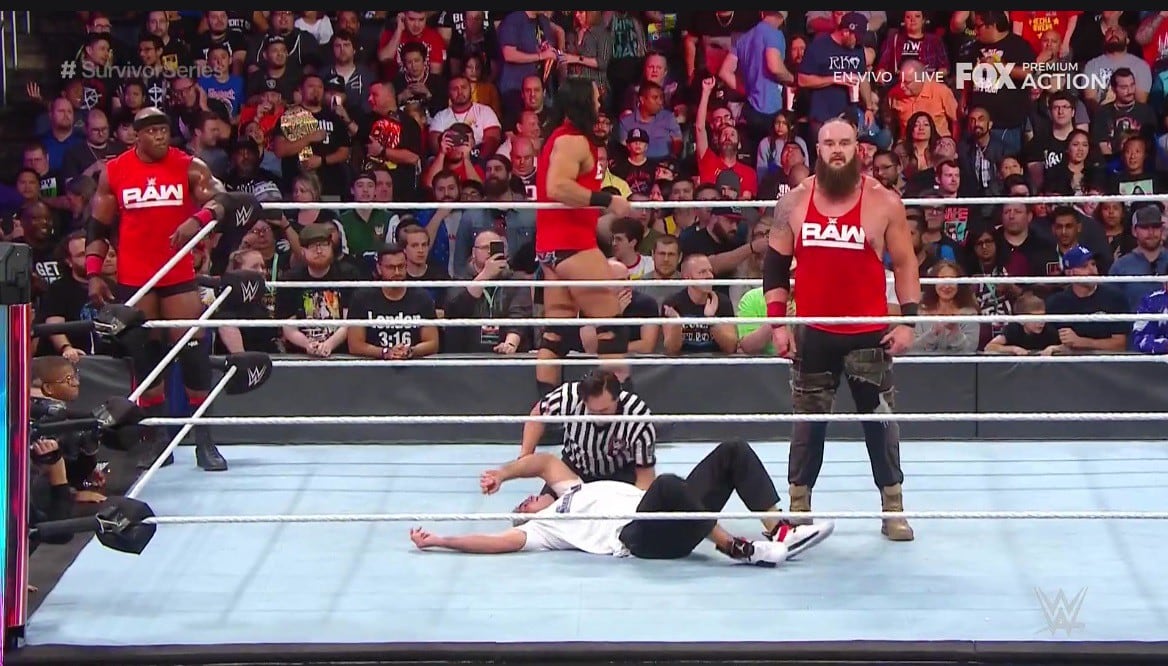 Braun Strowman le dio la victoria al equipo de RAW. (WWE)