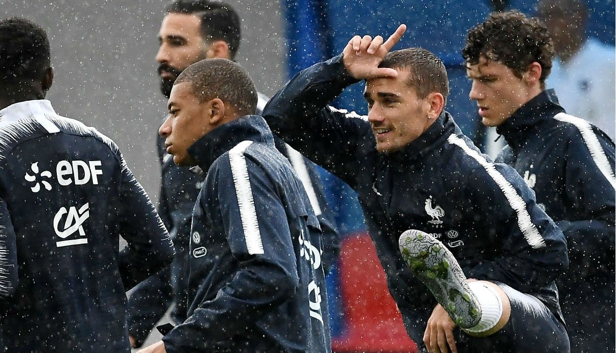 Selección de Francia se entrenó pensando en Australia.