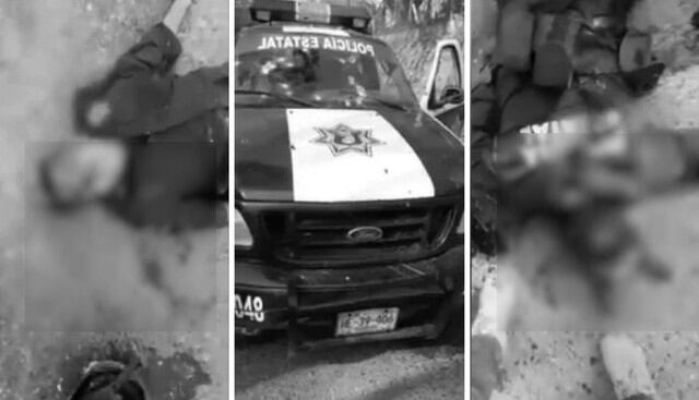 Policías fueron emboscados en México. (Captura)