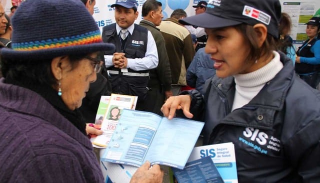 El SIS es un seguro de salud que está subsidiado por el Estado para que los ciudadanos peruanos que vivan en el Perú puedan atenderse de manera gratuita en todos los centros de salud públicos. (Foto: Ministerio de Salud)