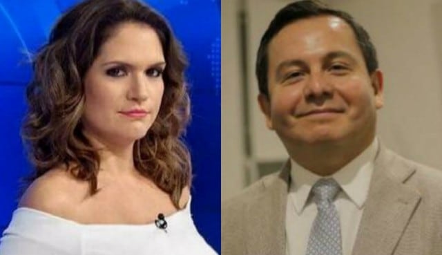 Lorena Álvarez y Juan Mendoza, su expareja a quien denunció por agresión