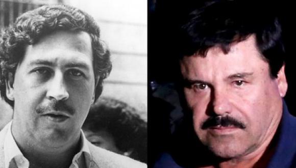 Pablo Escobar y "El Chapo" Guzmán sembraron el terror en Colombia y México respectivamente (Foto: EFE / EFE