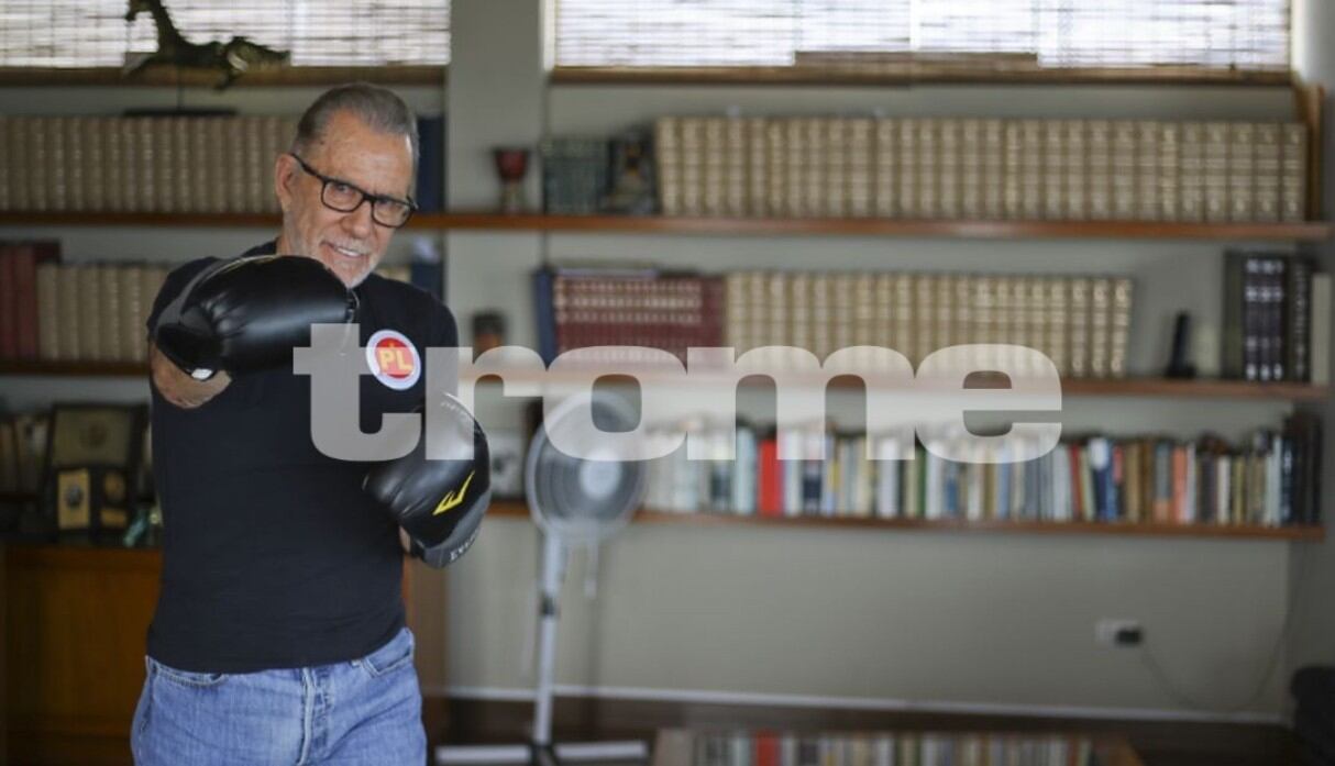 Ricardo Belmont en entrevista exclusiva de Trome. (Fotos: Trome/Gian Ávila)