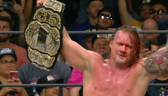 Chris Jericho ganó el campeonato mundial de AEW al vencer a Adam Page. (Redes sociales)