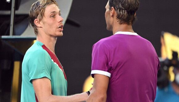 Denis Shapovalov cayó ante Rafael Nadal en los cuartos de final del Australian Open. (Foto: Reuters)
