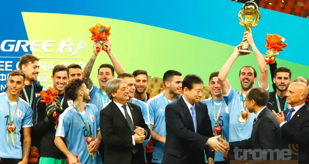 Uruguay se coronó bicampeón de la China Cup