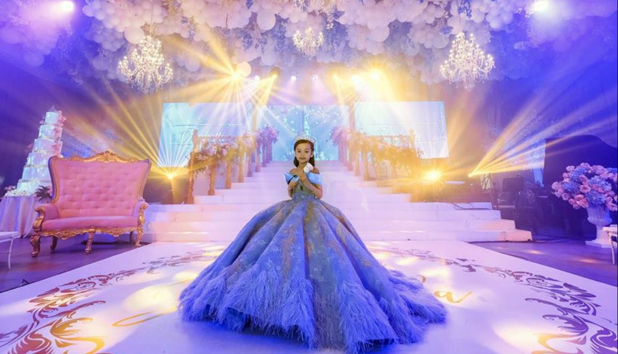 Los padres de una niña de 7 años gastaron alrededor de 30 millones de dólares en celebrarle la fiesta infantil a su hija. (Fotos: Nice Print Photography & Exige Weddings/Facebook)