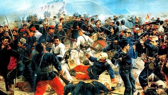 Francisco Bolognesi y Alfonso Ugarte lucharon hasta la muerte por defender los colores patrios.