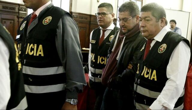 Walter Ríos fue trasladado al Penal de Ancón donde pasará 18 meses de prisión preventiva. (Fotos: USI)