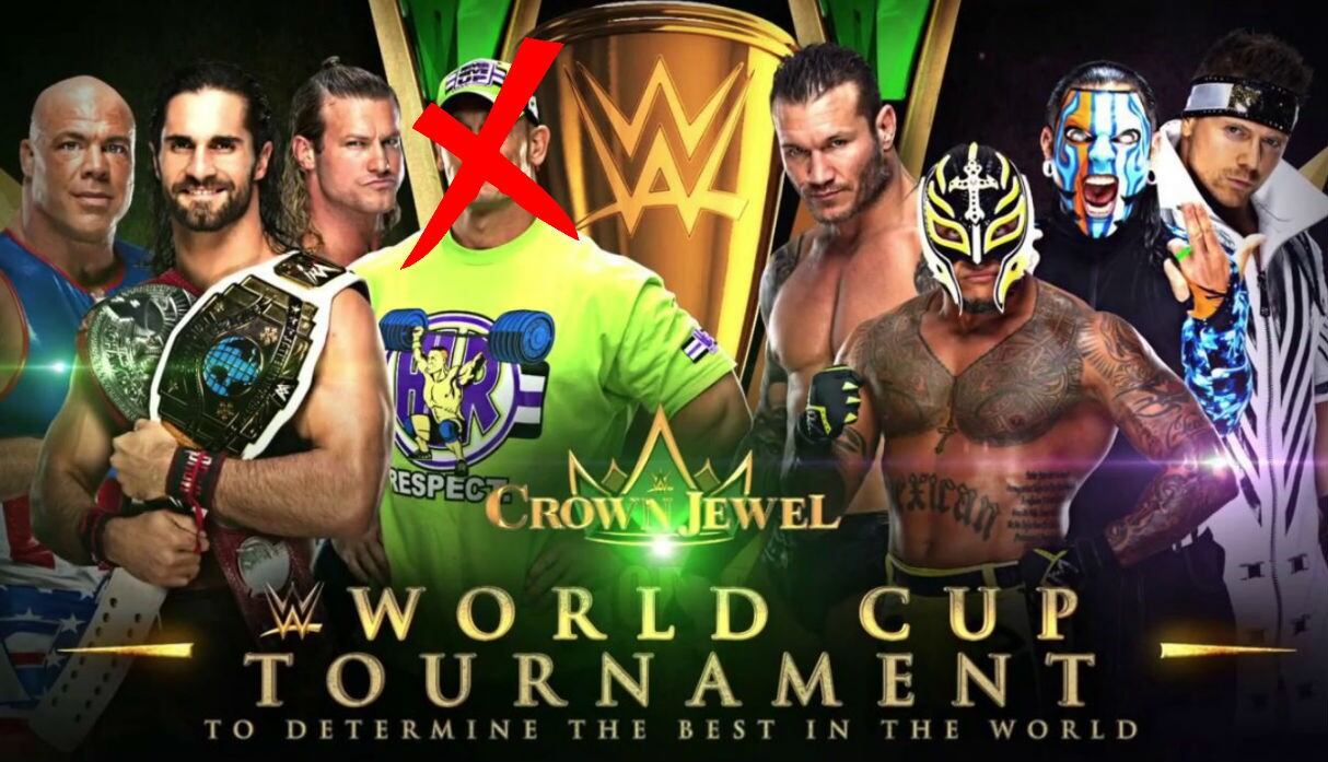 Los rumores se confirmaron John Cena no estará en WWE Crown Jewel. (Captura Fox Sports)
