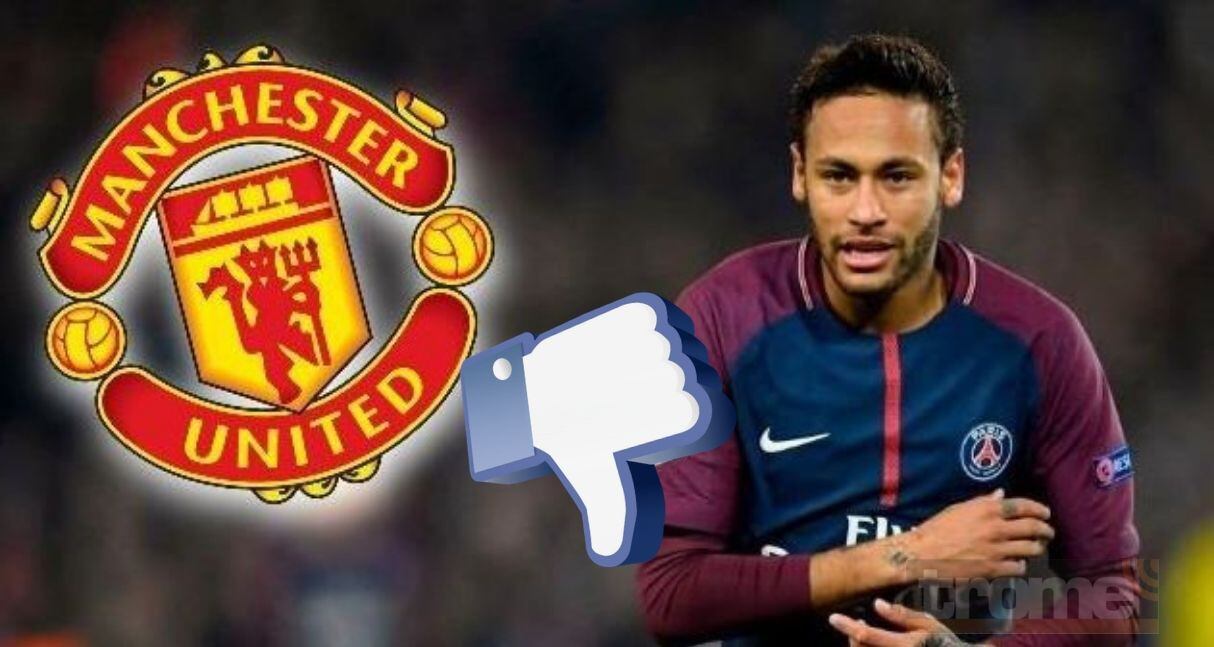 Neymar fue rechazado por Manchester United tras ser ofrecido por el PSG