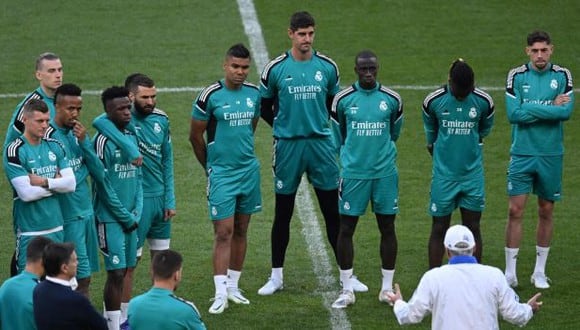 El once confirmado de Real Madrid. (Foto: AFP)