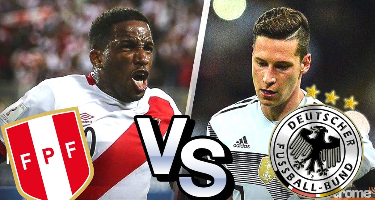 Perú ya recibió fecha para enfrentar a selección alemana