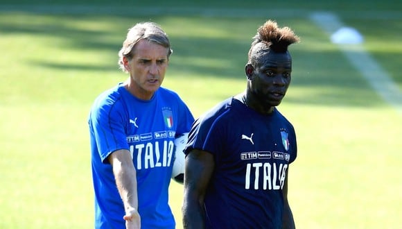 Mario Balotelli recibe esta buena noticia de Roberto Mancini (Foto: Getty Images)