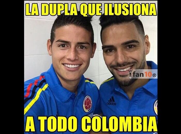 Memes del partido Colombia vs. Chile por Eliminatorias Rusia 2018. (Fotos: Facebook)
