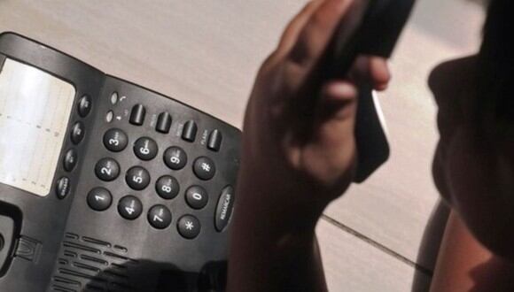 Nueva modalidad de estafa se realiza a través del uso del teléfono fijo. (Foto: GEC)
