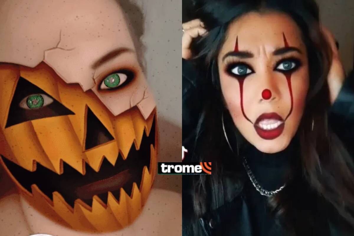 Maquillaje para Halloween fácil de hacer para mujer, hombre y niños 2022:  estos 5 tiktokers te inspirarán con su sencillo y rápido maquillaje en  Noche de Brujas, Video, Tiktok, Viral, Actualidad